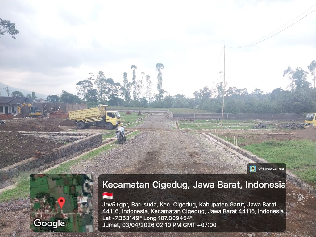 foto posisi tengah perumahan HARIKA LAND BARUSUDA