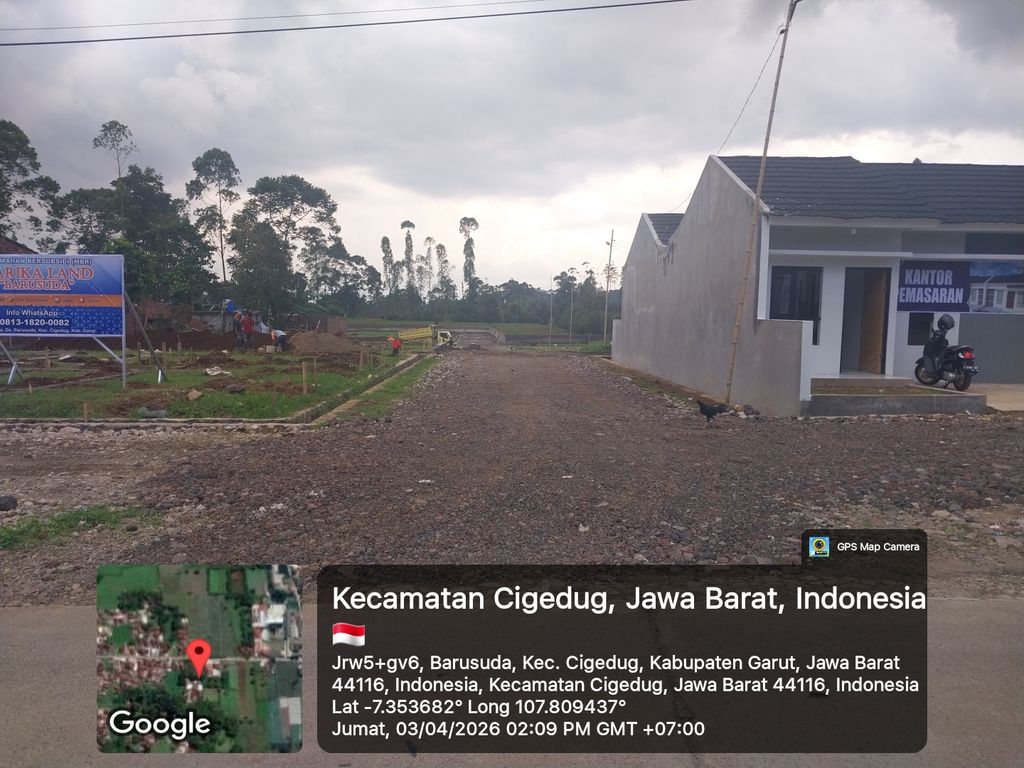 foto gerbang perumahan HARIKA LAND BARUSUDA