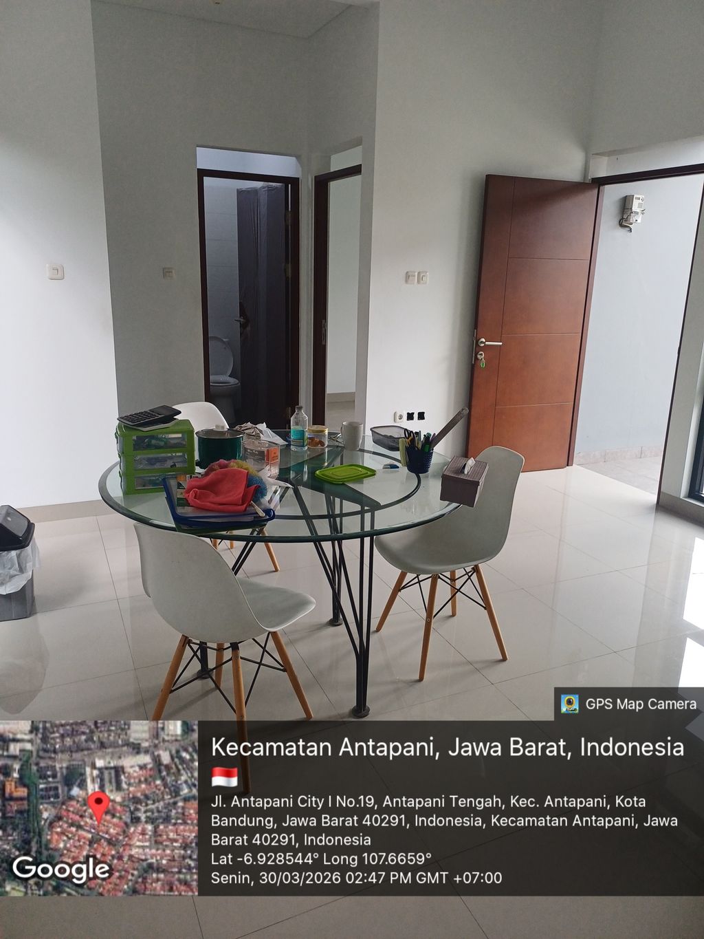 foto denah rumah tipe 57/109 perumahan PERUMAHAN ANTAPANI CITY