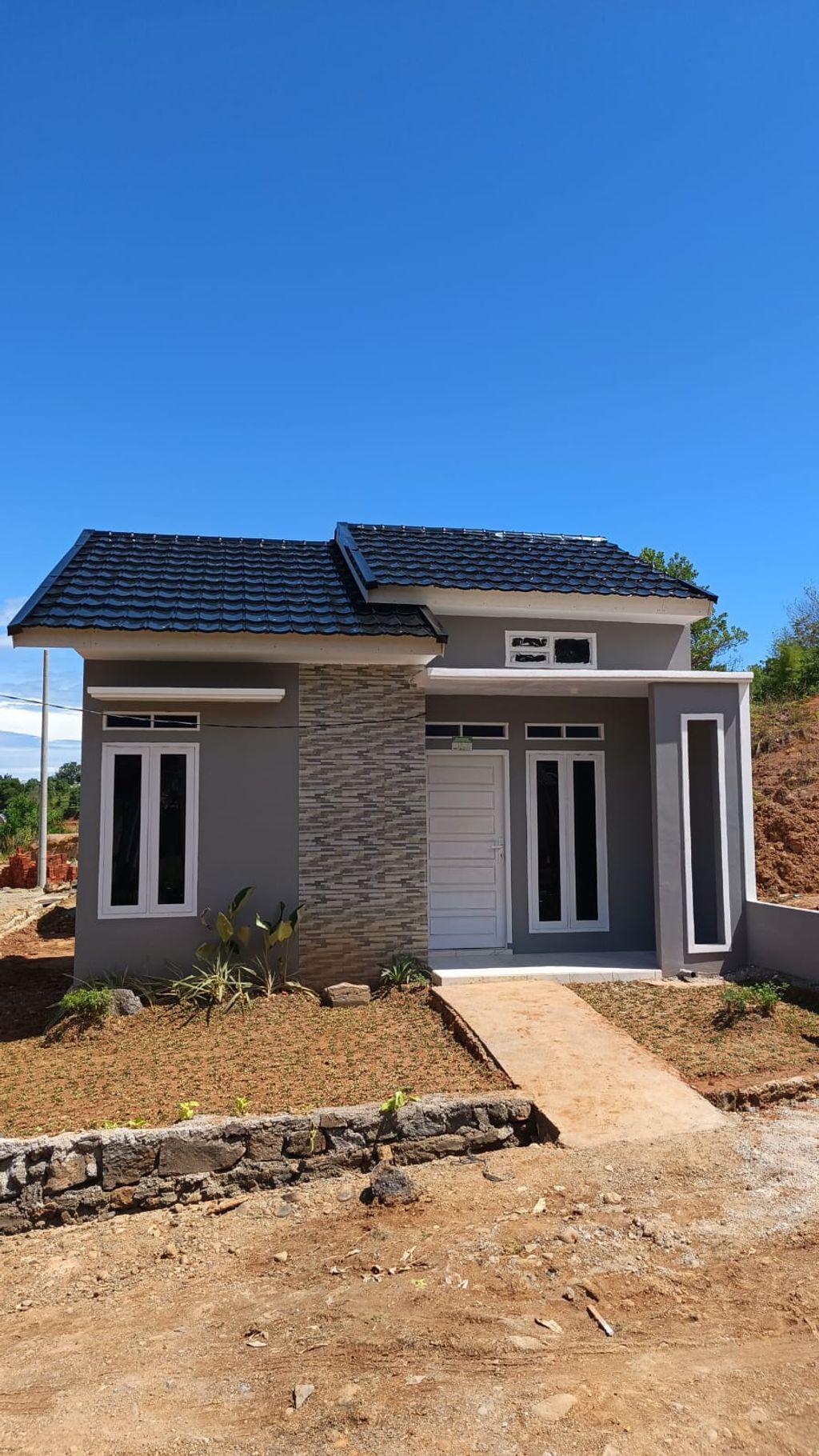 foto tampak rumah tipe 36 perumahan BETUNGAN RESIDENCE