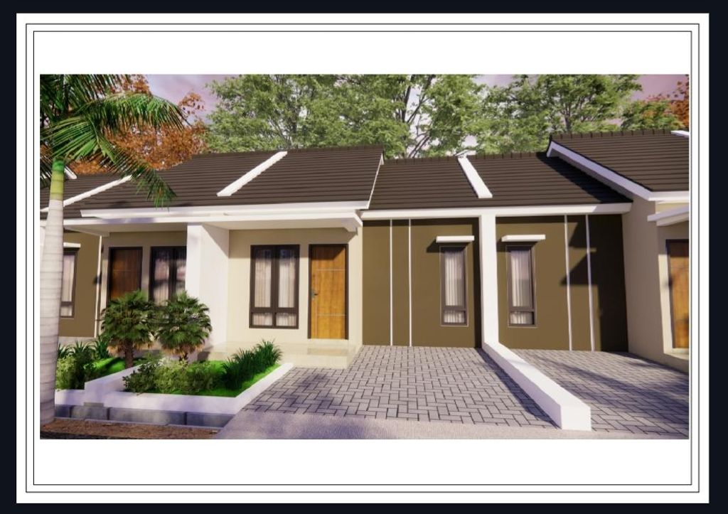 foto tampak rumah tipe 36 (2026) perumahan DIAMOND 2