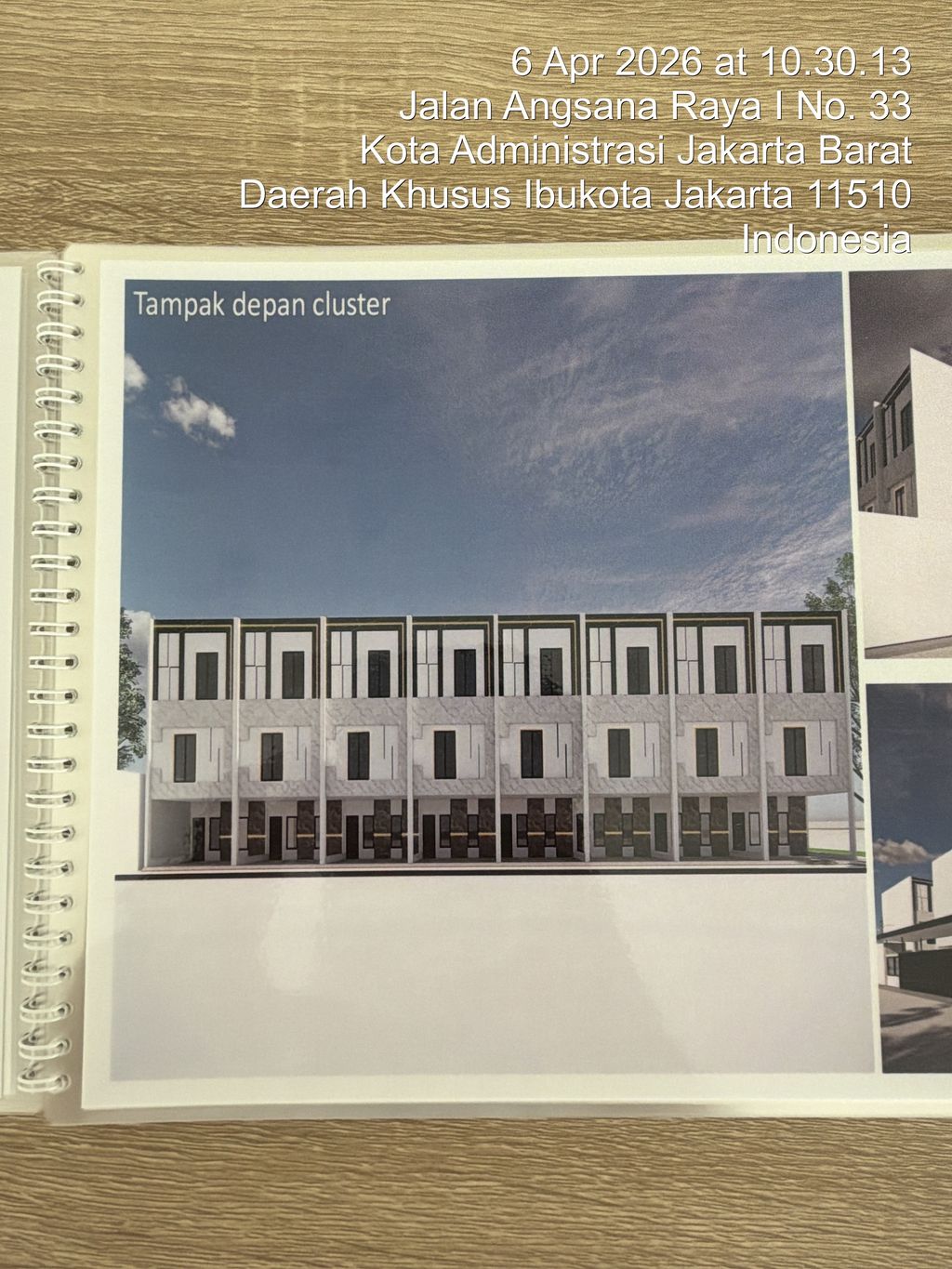 foto contoh rumah perumahan Viona Residence