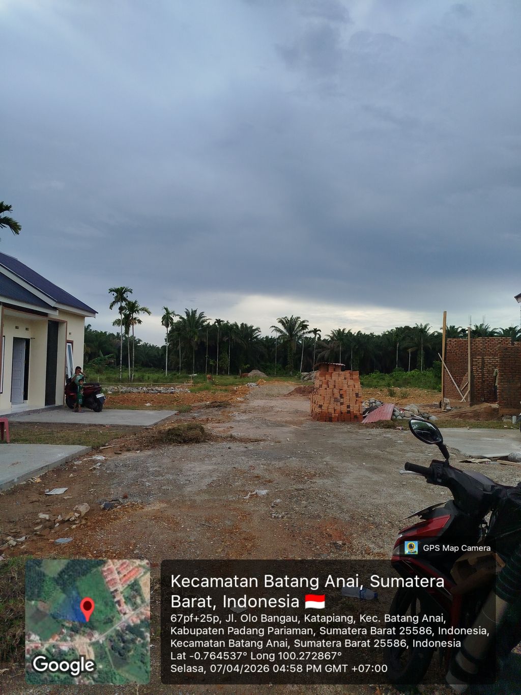 foto posisi tengah perumahan MADYA RESIDENCE 5
