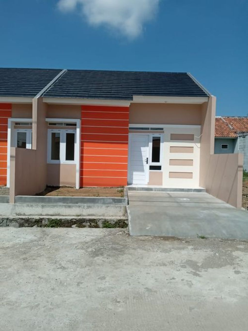 foto tampak rumah tipe Unit 36/78 perumahan BUMI KOTABARU INDAH 2