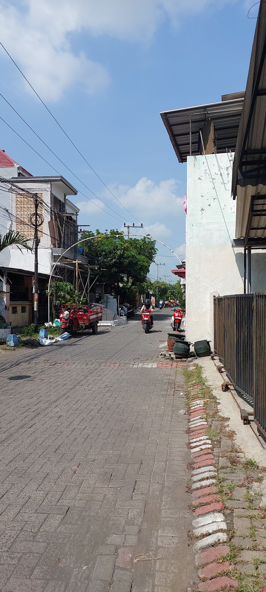 foto posisi tengah perumahan Pesona Candi Permai