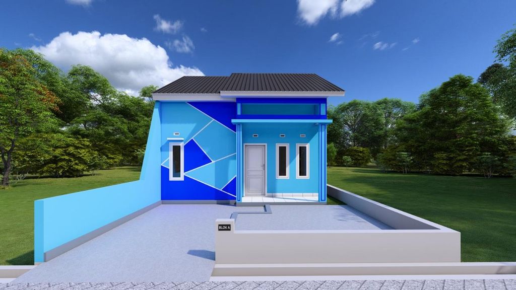 foto tampak rumah tipe ANAY RESIDENCE II 36 PLUS perumahan ANAY RESIDENCE II