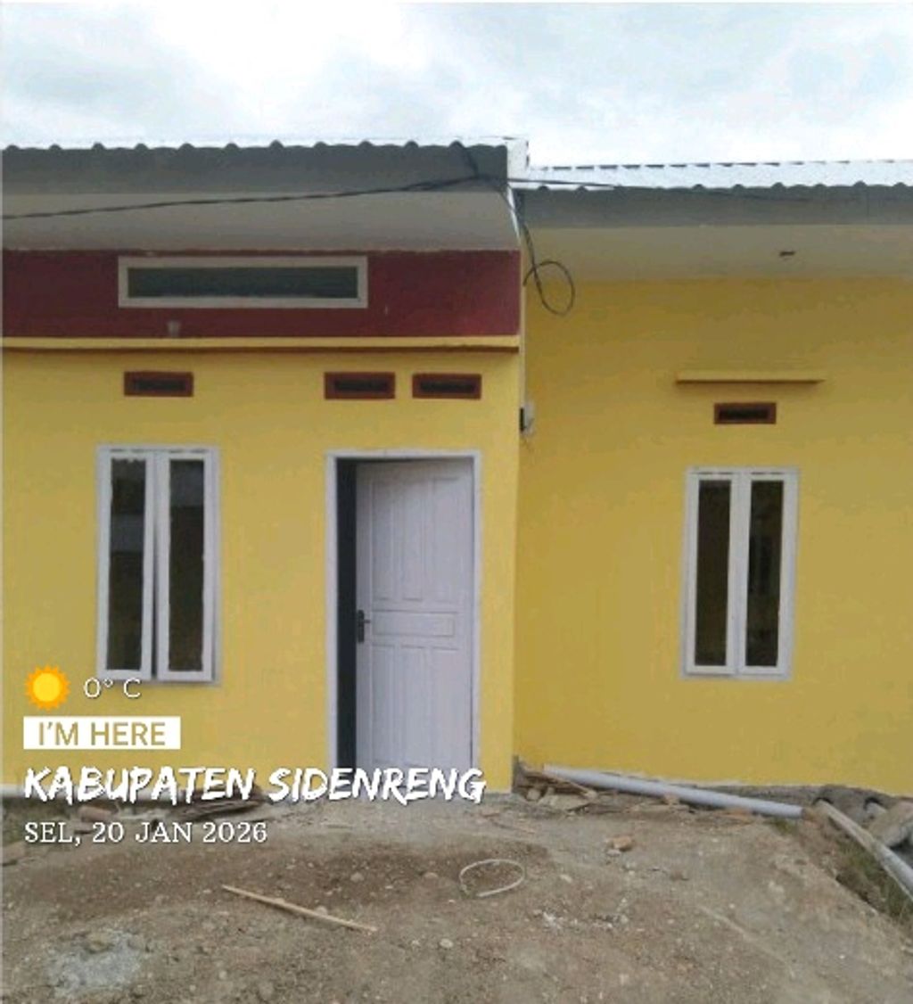 foto tampak rumah tipe 36 perumahan SAKURA RESIDENCE