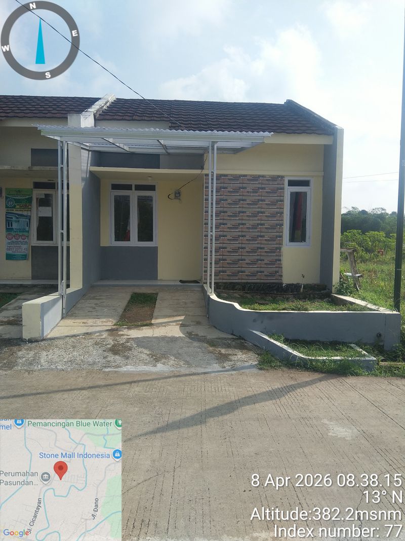 foto posisi tengah perumahan PRATAMA INDAH RESIDENCE