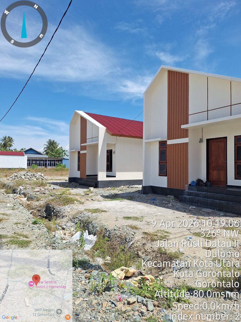 foto posisi tengah perumahan BILAL RESIDENCE