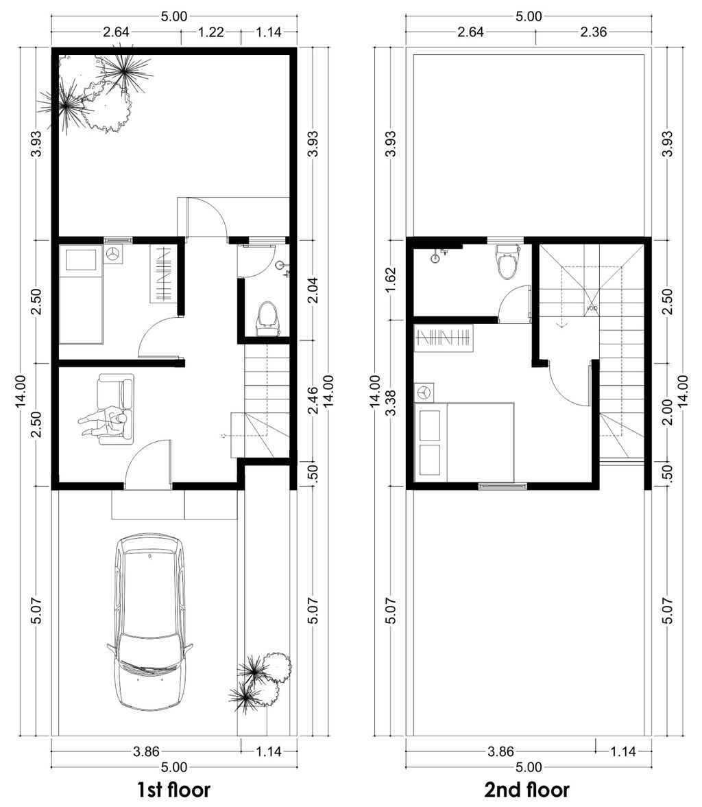 foto denah rumah tipe NEW ADELE DELUXE perumahan LA DIVA GREEN HILL