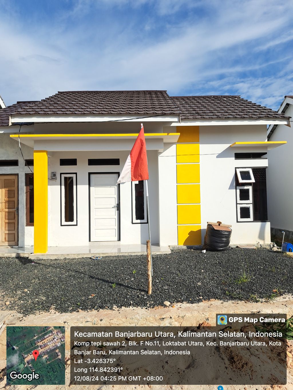 foto tampak rumah tipe 36 perumahan PERUMAHAN TEPI SAWAH 2