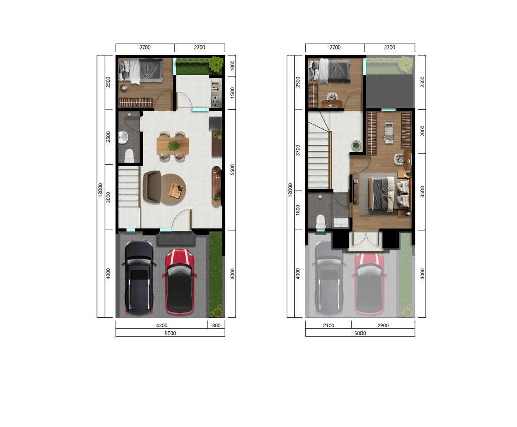 foto denah rumah tipe Conferta perumahan CITRAGRAND CIBUBUR CBD/CITRAGRAND 2 ( CLUSTER ACHILLEA tahap 2)