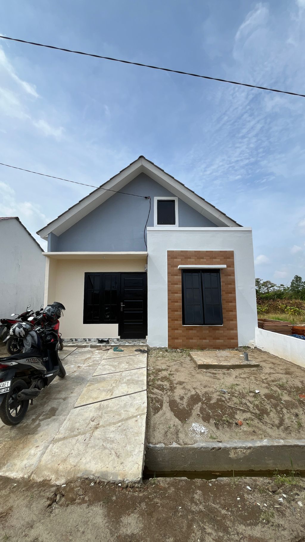 foto tampak rumah tipe Subsidi perumahan GRAND PERMATA RESIDENCE