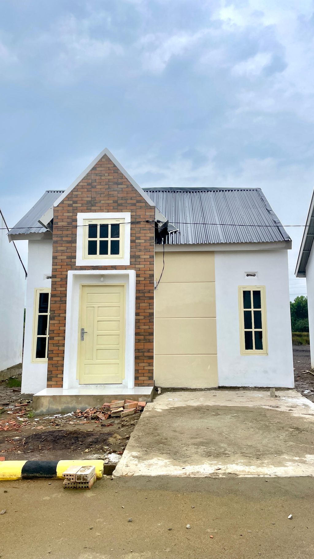 foto denah rumah tipe KCMI 4 SCANDIVIAN perumahan KHAIR CITRA MAKMUR INDAH KCMI