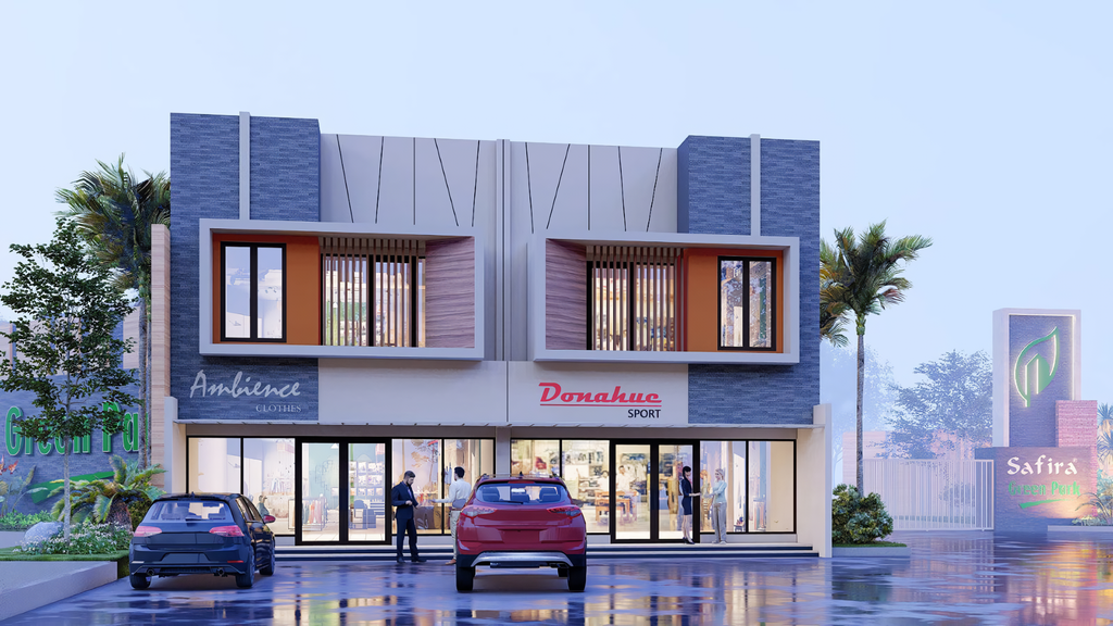 foto denah rumah tipe 102 perumahan PERUMAHAN SAFIRA GREENPARK