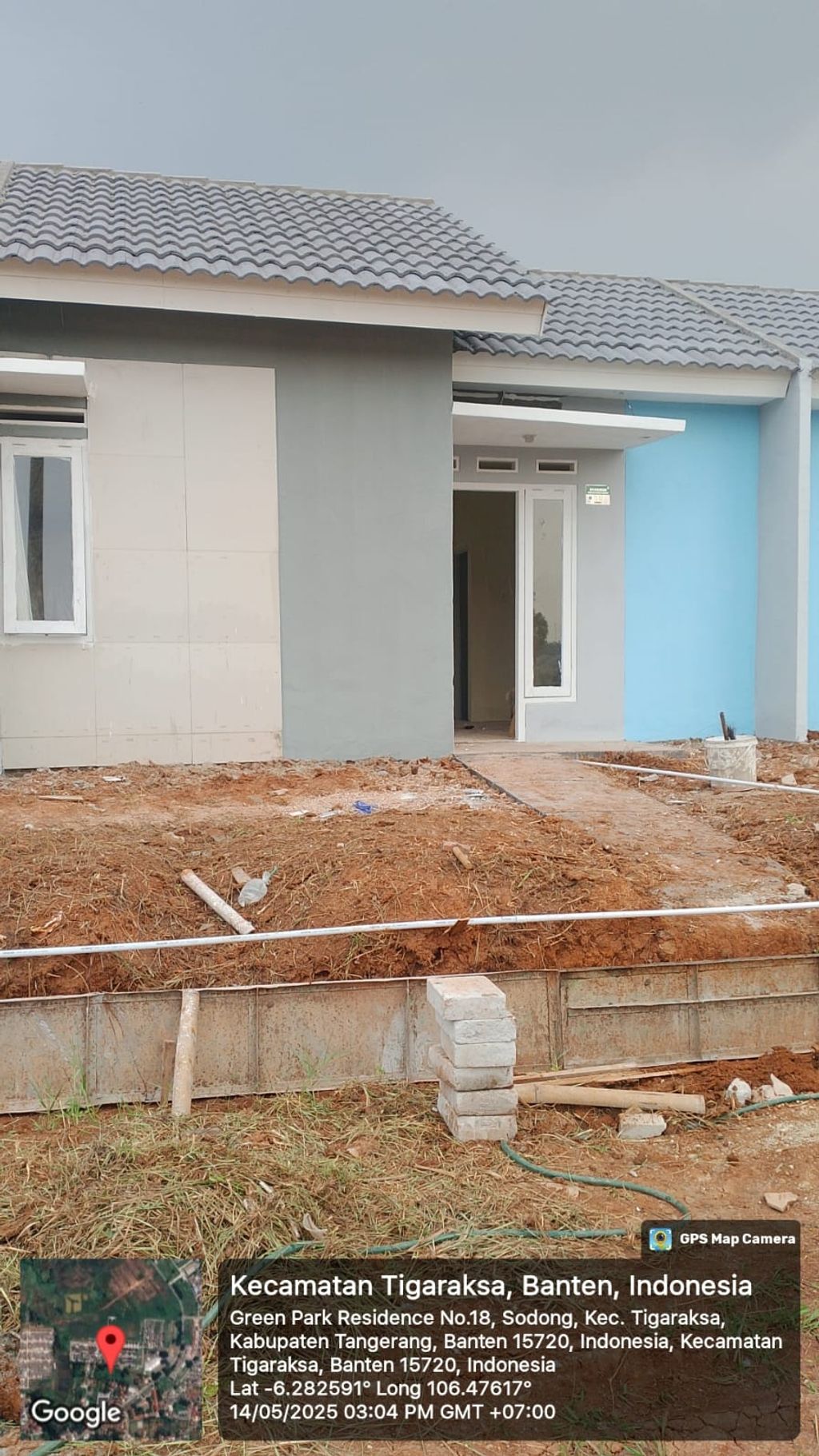 foto tampak rumah tipe 30/60 ,, perumahan Perumahan Flamboyan Garden 3