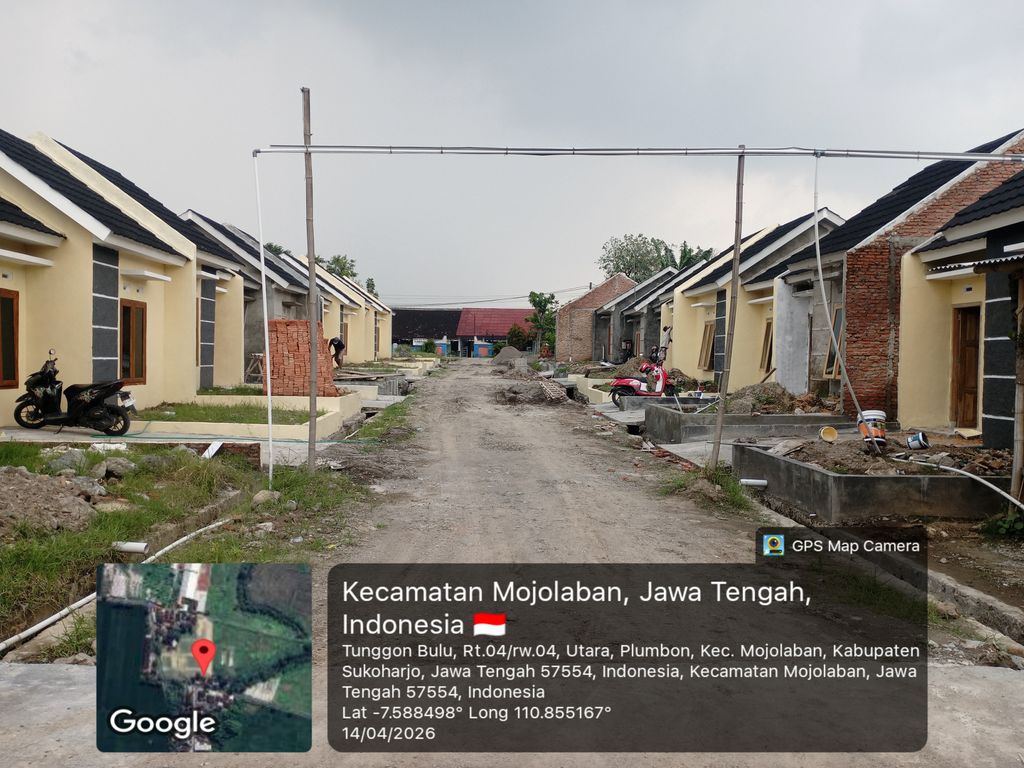 foto posisi tengah perumahan MADAWA ASRI PLUMBON