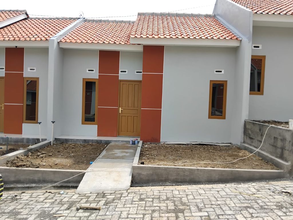 foto tampak rumah tipe 30/60 perumahan PERUMAHAN CITRA MUTIARA WONOREJO