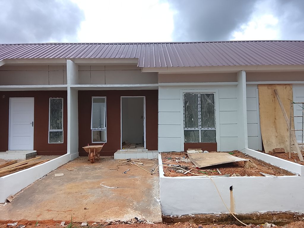 foto tampak rumah tipe 32 SUBSIDI perumahan PERUMAHAN GRIYA LAGUNA MAS 2