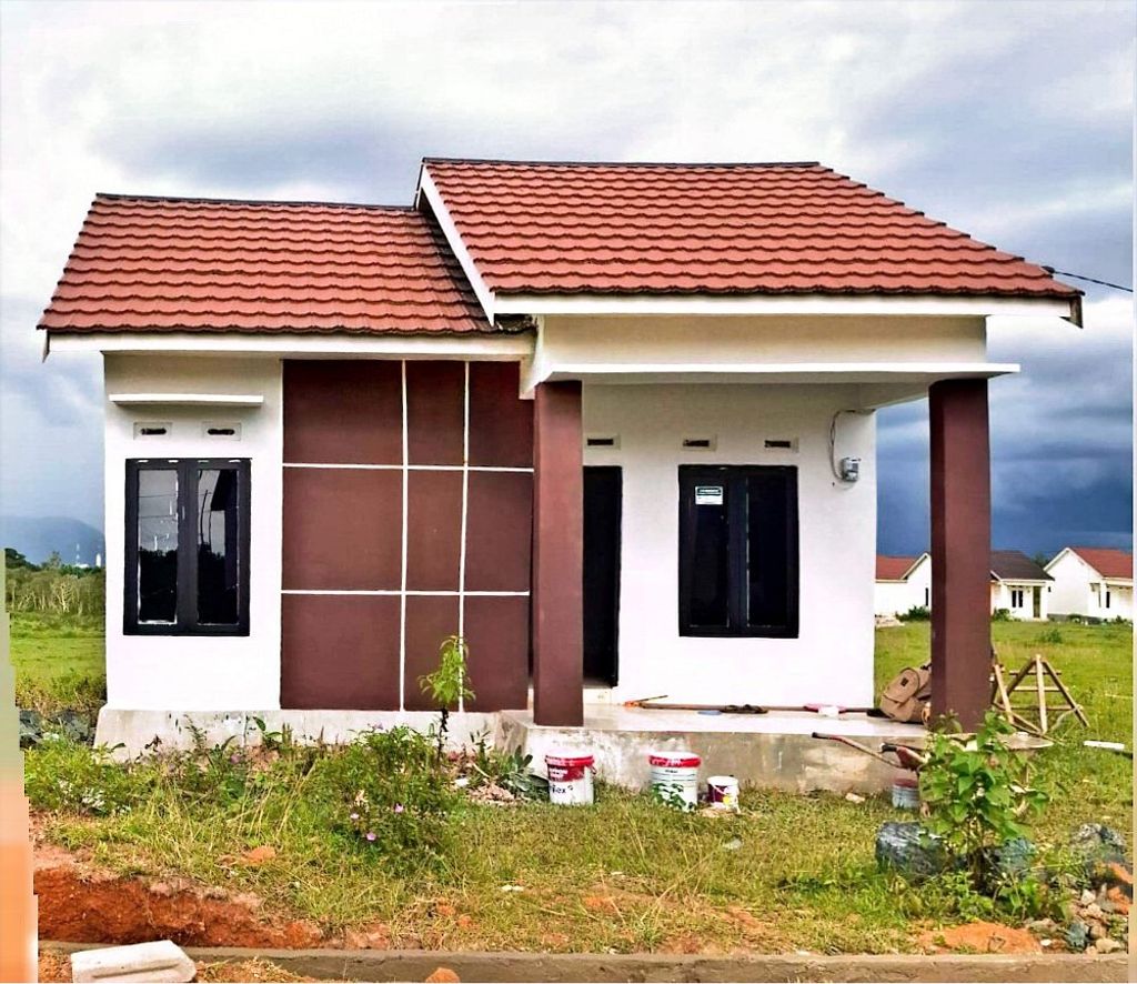 foto tampak rumah tipe 36 Subsidi perumahan GRAND PELAIHARI REGENCY