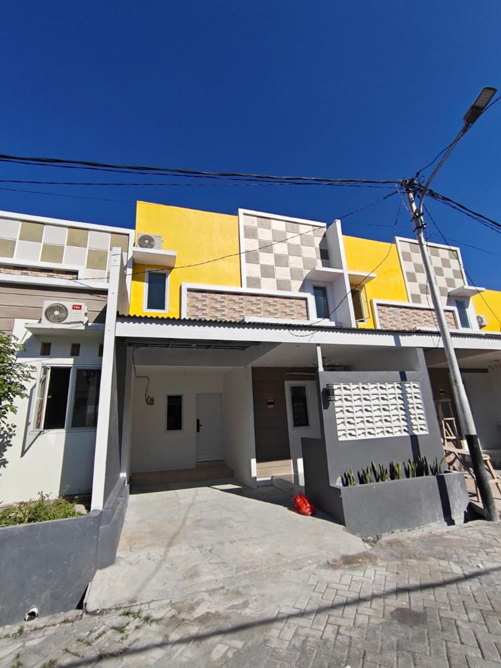 foto tampak rumah tipe Double Amethyst perumahan GRAND LOTUS RESIDENCE