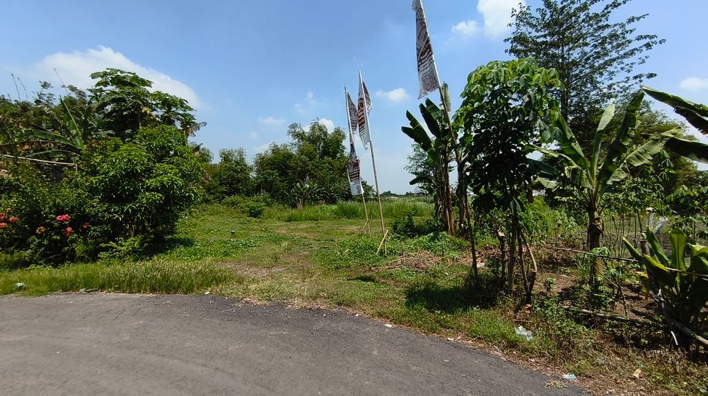 foto gerbang perumahan Muz Village