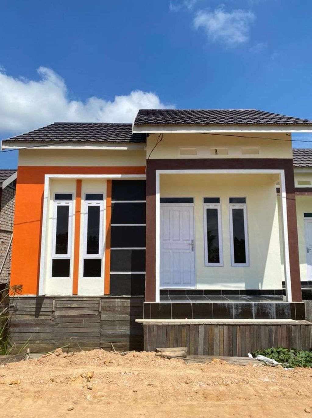 foto tampak rumah tipe 36 NEW perumahan BERKAH BANUA PERMAI II