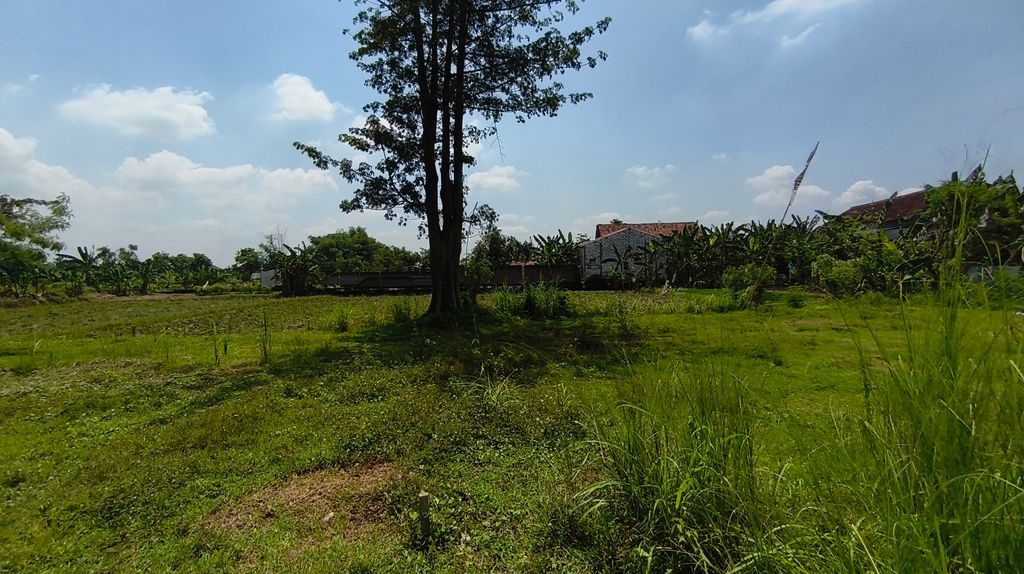 foto posisi tengah perumahan Muz Village