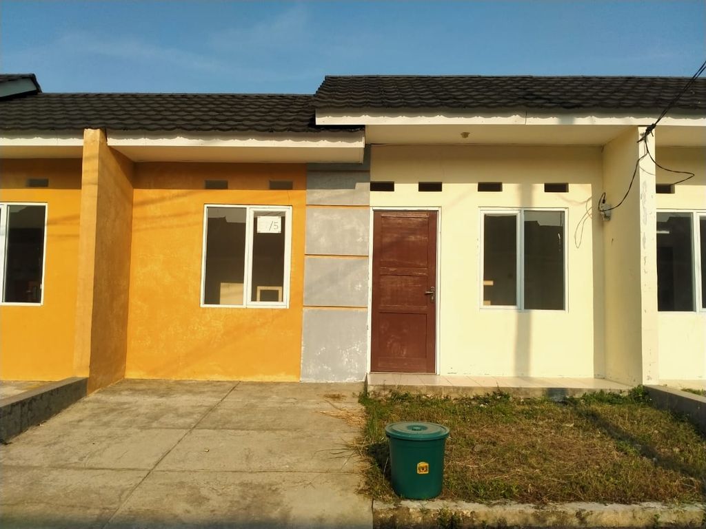 foto tampak rumah tipe 30/60 (2026) perumahan INDOALAM RESIDENCE CIBARUSAH