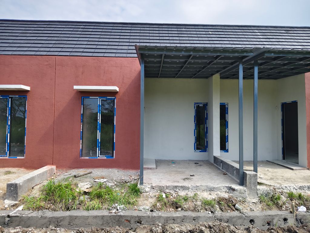 foto tampak rumah tipe 30 / 60 perumahan Taman Puri Permata 2