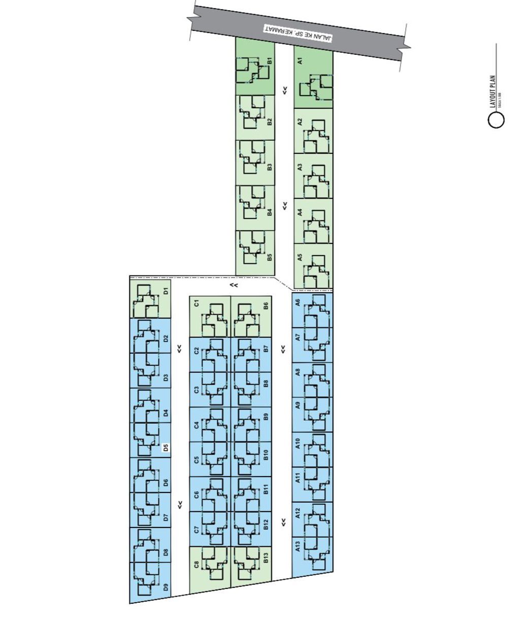 foto denah rumah tipe 36 perumahan ASTON RESIDENCE