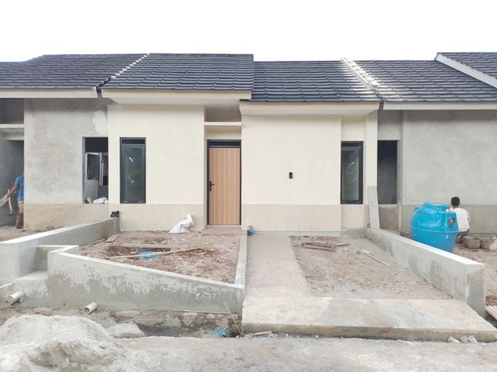 foto tampak rumah tipe 32/60 (terbaru) perumahan La Verde Midori View