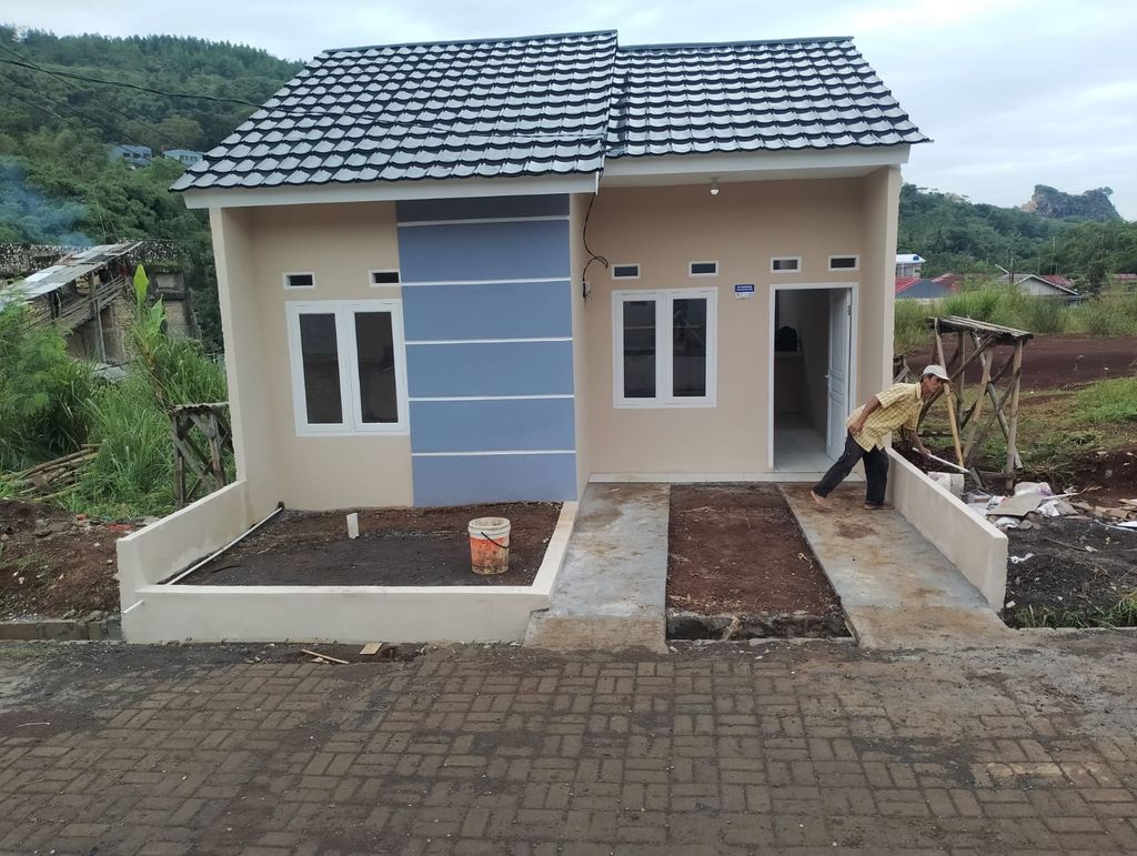 foto tampak rumah tipe 36 perumahan Taman Bolo Permai 2