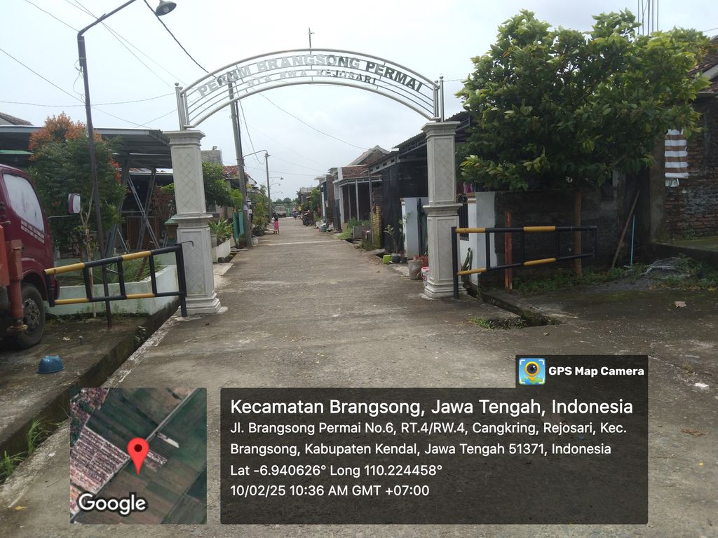 foto gerbang perumahan BRANGSONG PERMAI