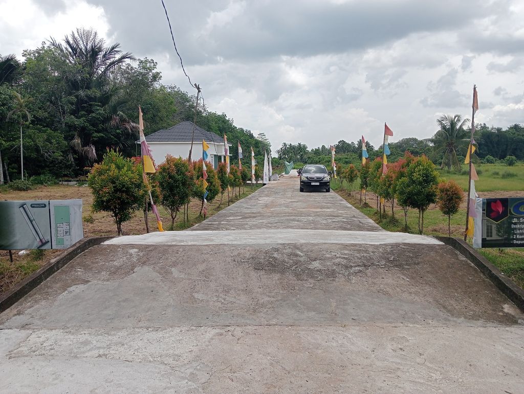 foto gerbang perumahan GRAHA PIXIE