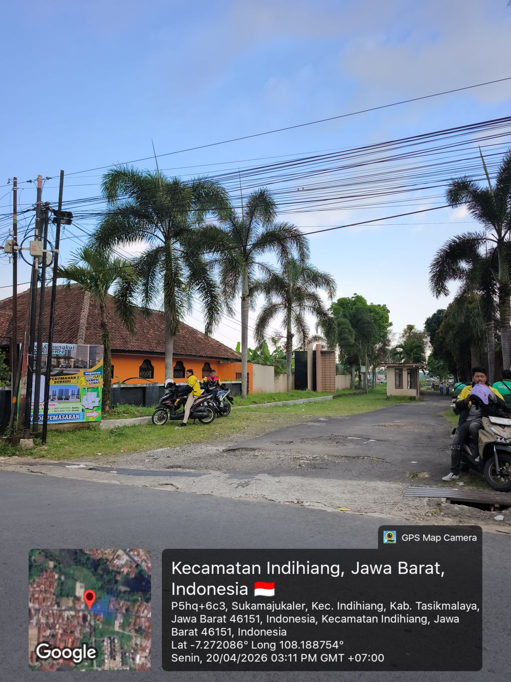 foto gerbang perumahan Teras Tasik