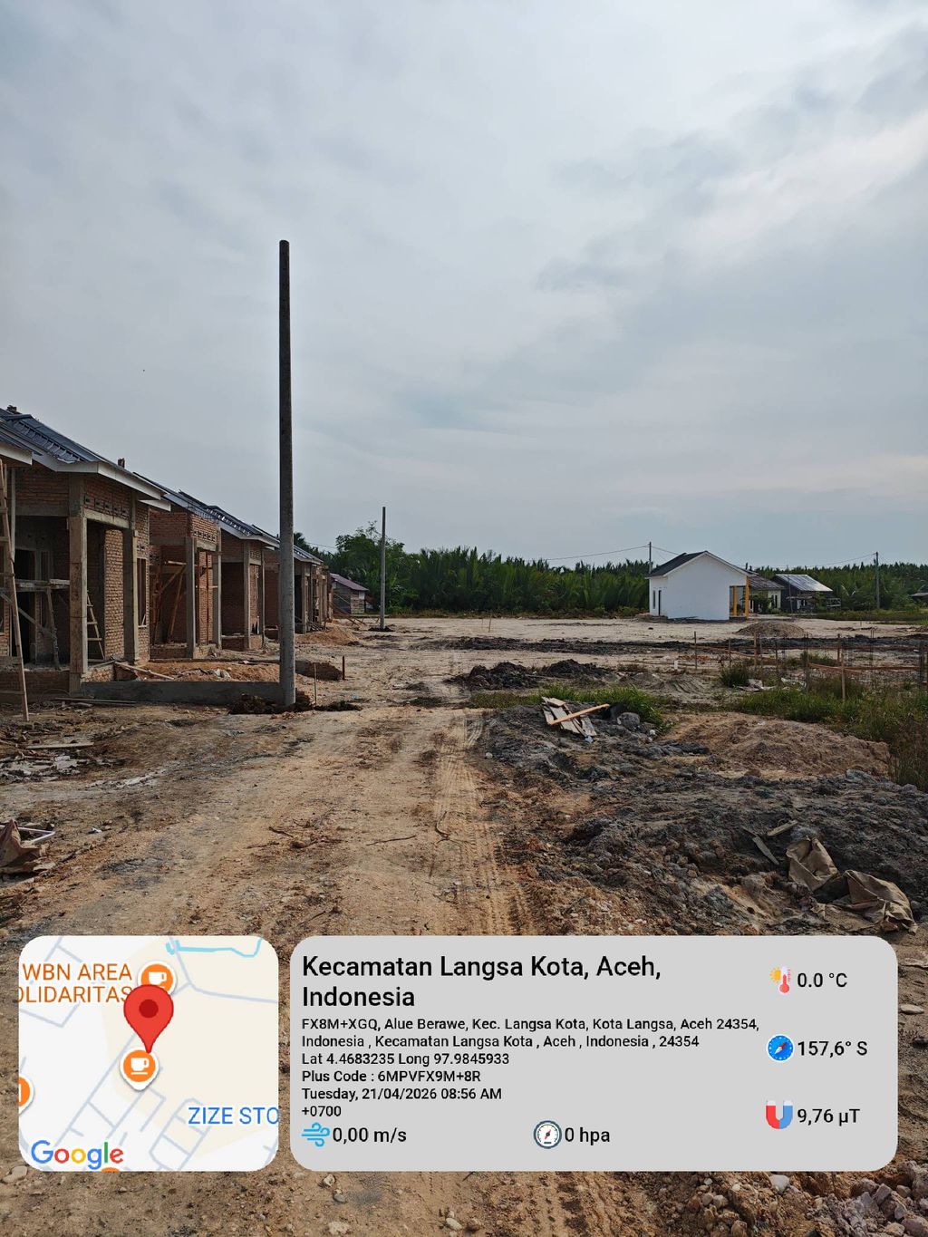 foto posisi tengah perumahan CEMARA HIJAU II