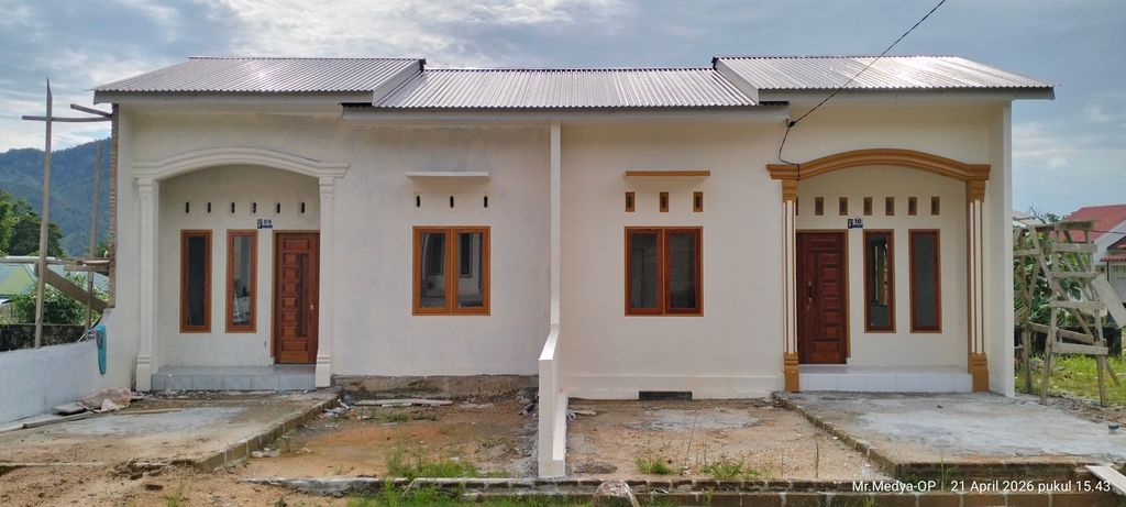 foto tampak rumah tipe 36 perumahan SEGAR ASRI II