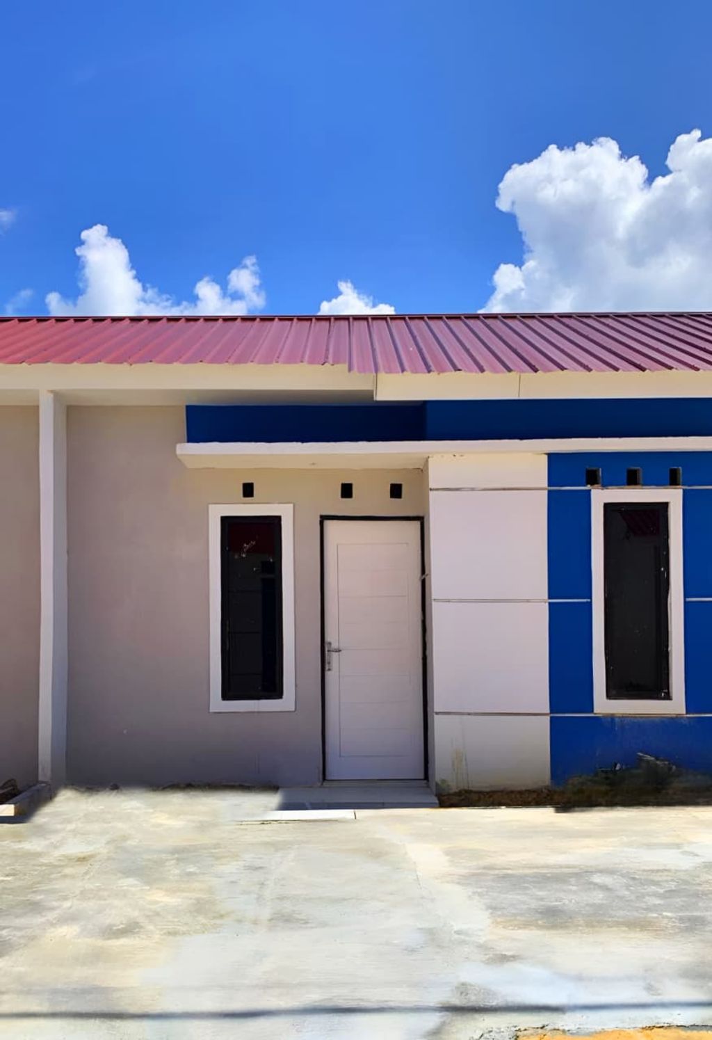 foto tampak rumah tipe 30/66 perumahan GIA DANDELION