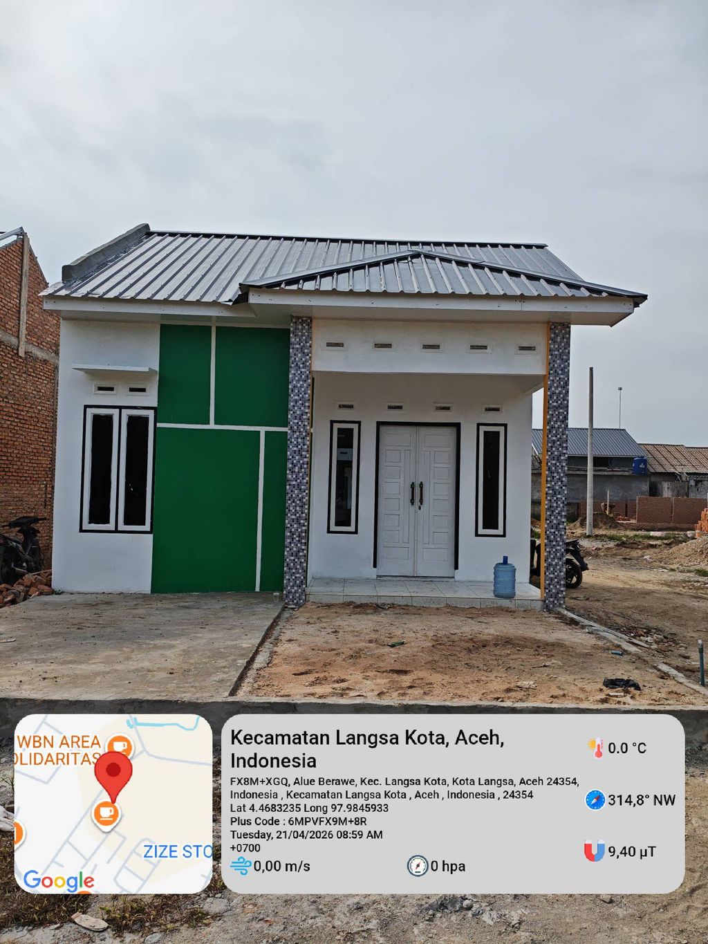foto contoh rumah perumahan CEMARA HIJAU II
