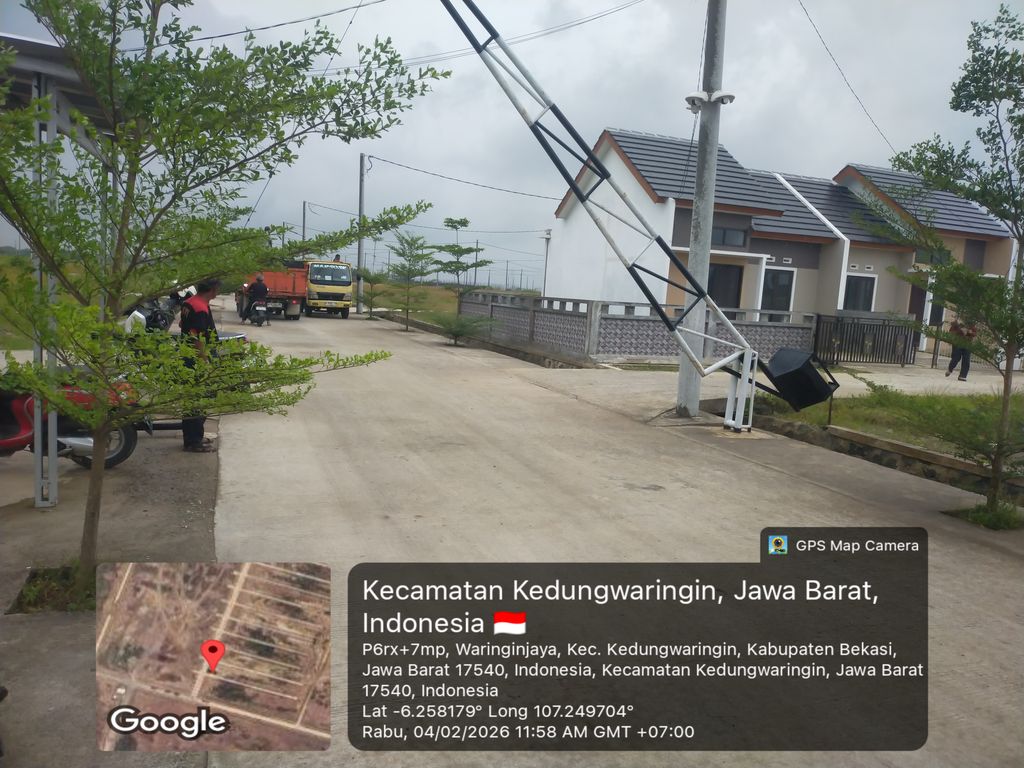 foto posisi tengah perumahan GRIYA RESTU CIKARANG 2