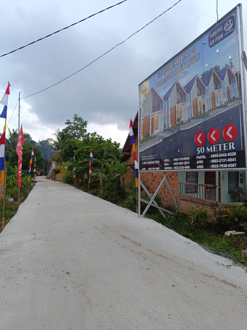 foto gerbang perumahan SS PREMIUM 4 TALANG BETUTU