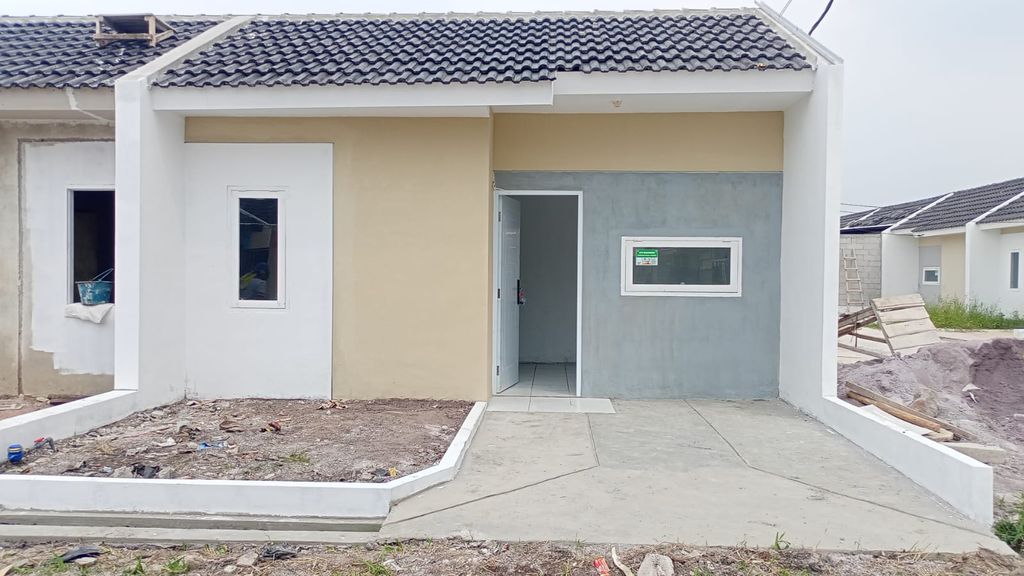 foto tampak rumah tipe 22 perumahan Rancaekek Permai 2