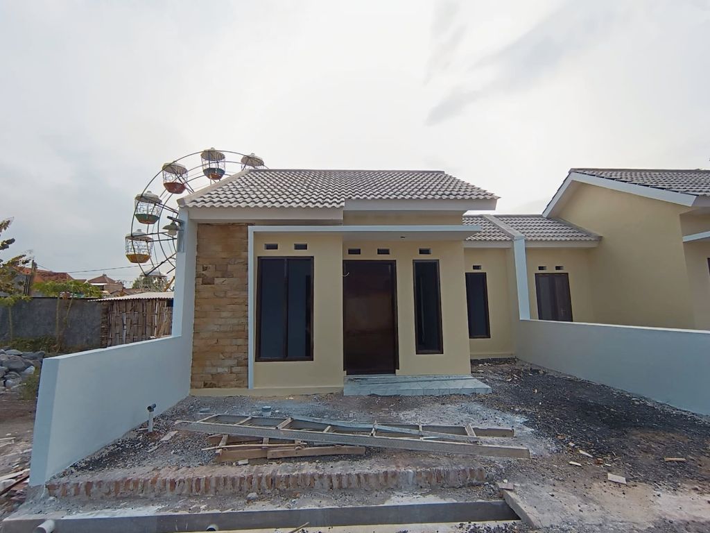 foto tampak rumah tipe MJC perumahan MANGGA JINGGA CLUSTER