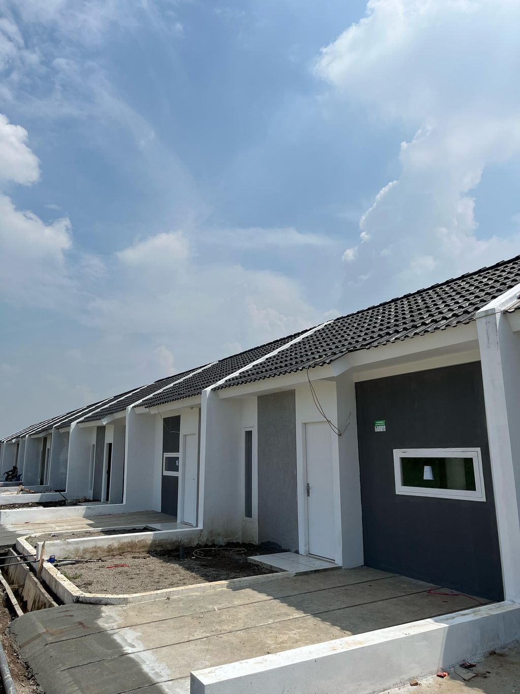 foto tampak rumah tipe T 30 perumahan Rancaekek Permai 2