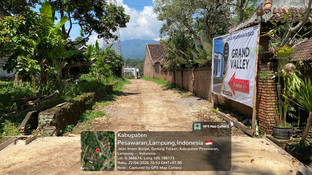 foto gerbang perumahan Grand Valley Recidence