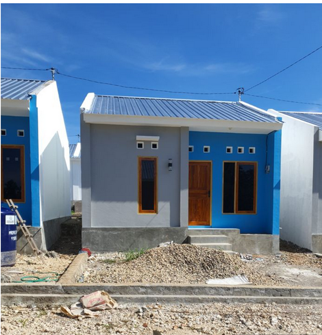 foto tampak rumah tipe SUBSIDI perumahan Jessica Regency