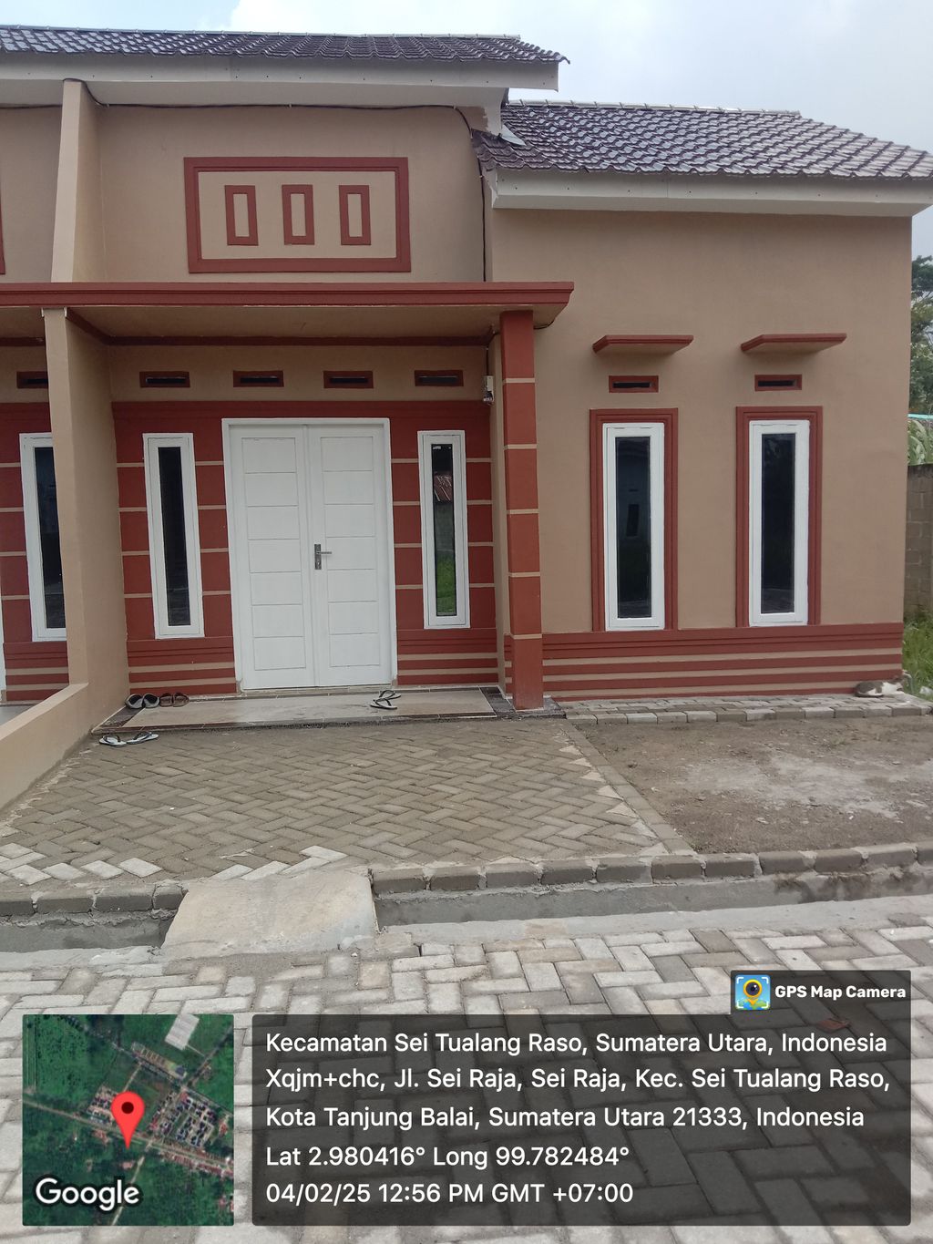 foto denah rumah tipe 36 perumahan SEI RAJA 3