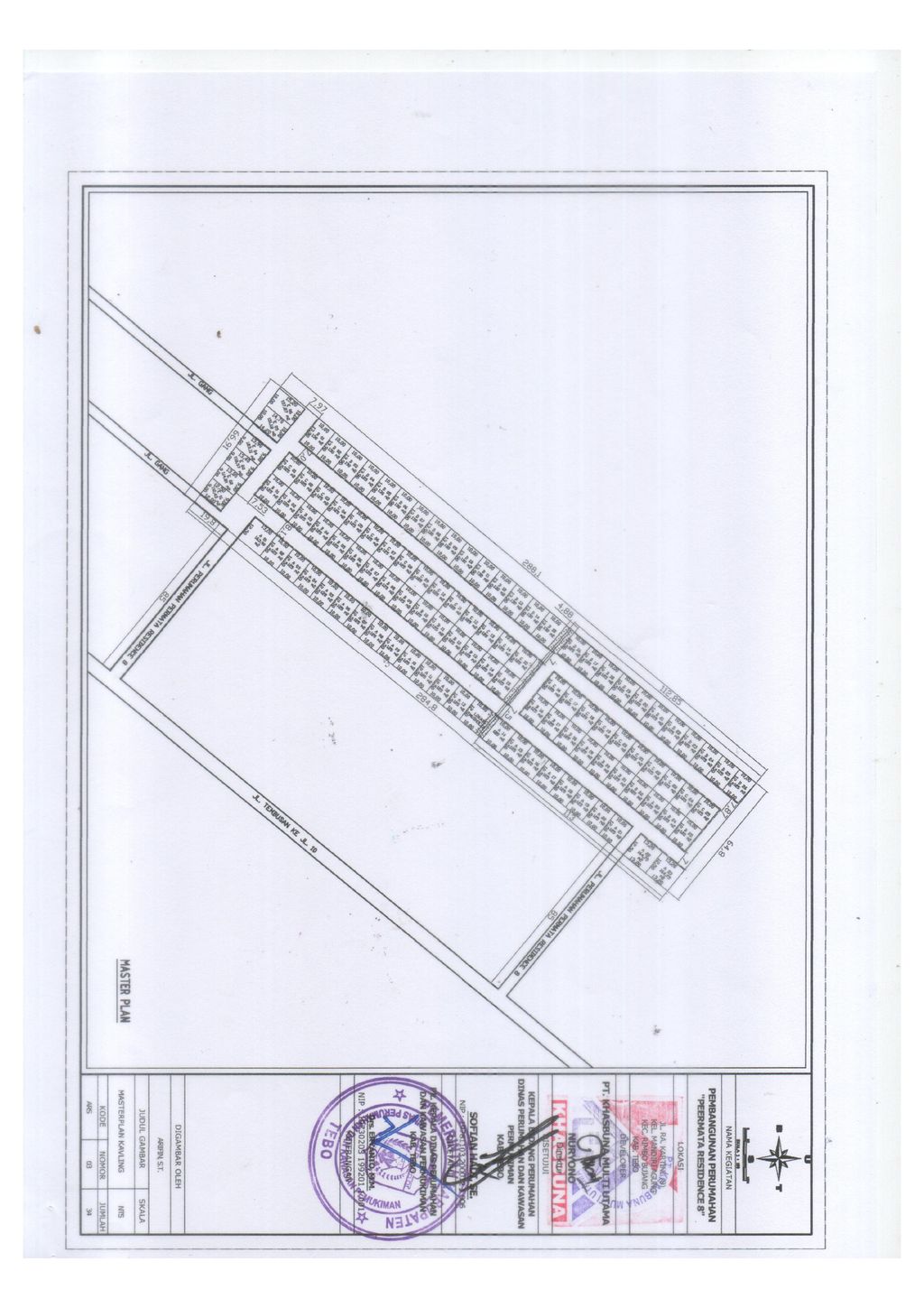 foto denah rumah tipe 36 SUBSIDI UPDATE perumahan PERMATA RESIDENCE 8