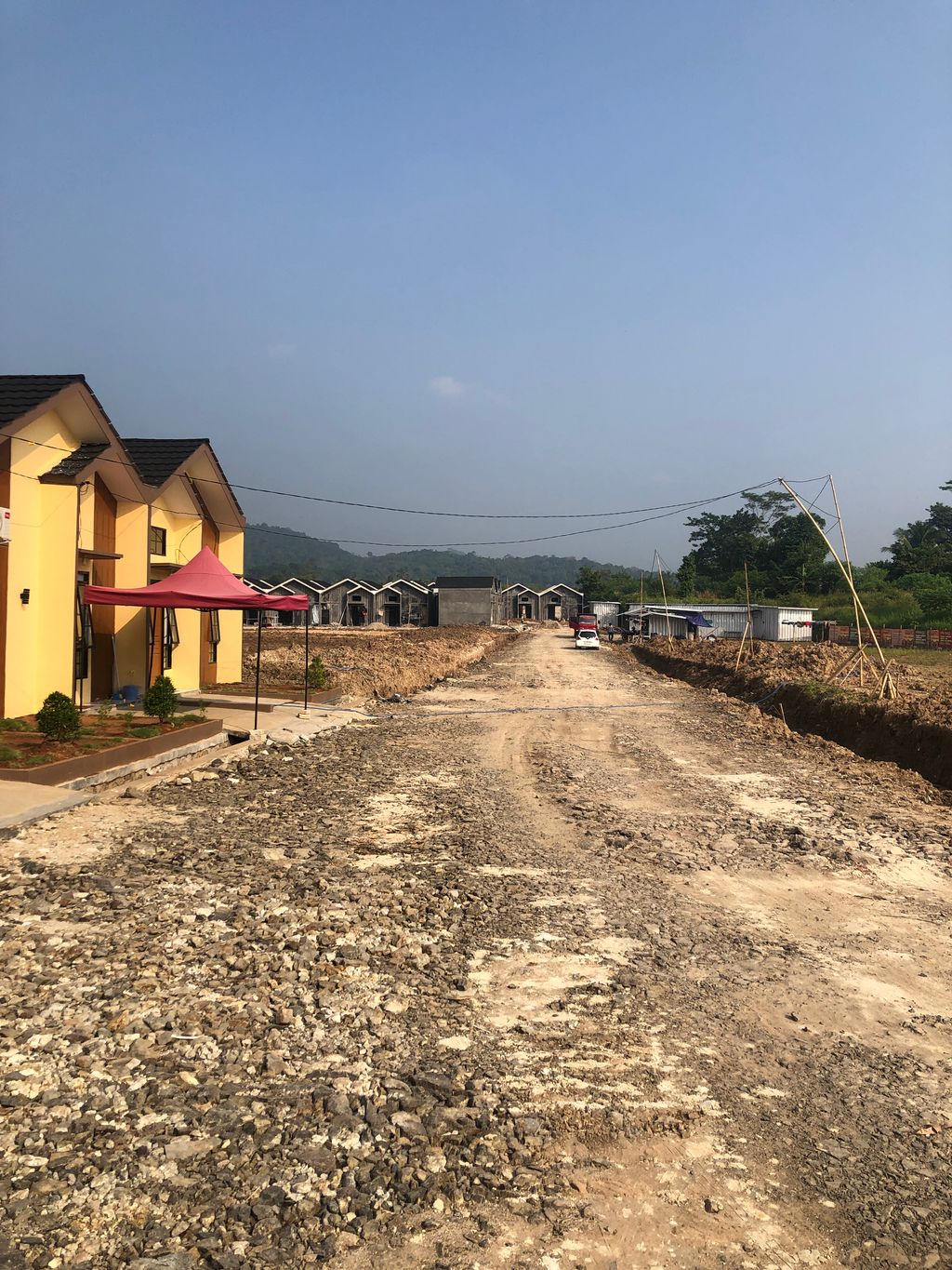 foto posisi tengah perumahan ARSOL LAND TAHAP 2